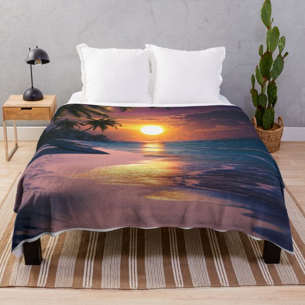Item preview, Tropical Sky at Sunset - Relaxing Ocean Scene designed and sold by Emaga Digital Studio.