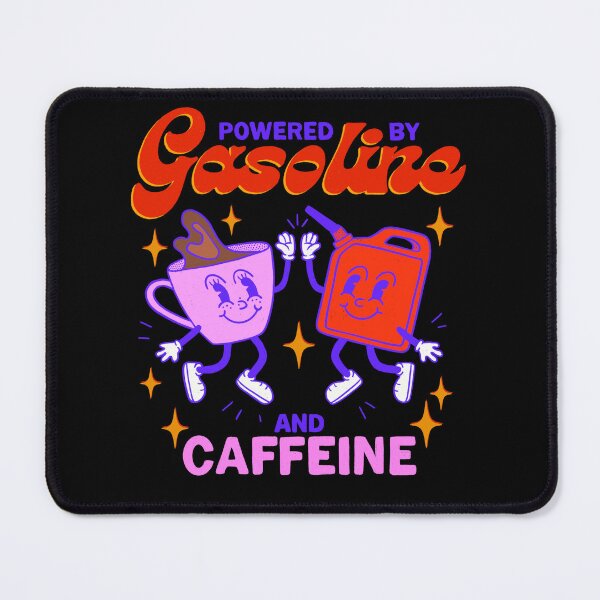 Item preview, Powered by Gasoline and Caffeine designed and sold by IHateDumplings.