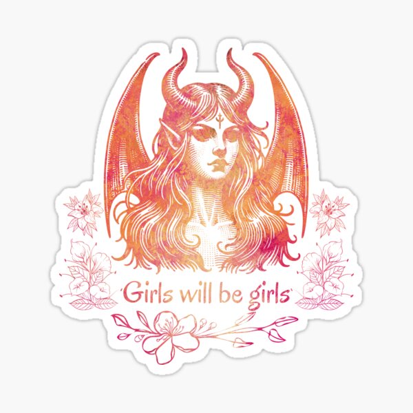 Item preview, Girls Will Be Girls - Lilith designed and sold by SpeakBoldly.