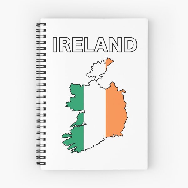 Item preview, Ireland Flag Map Design designed and sold by atomstartup.
