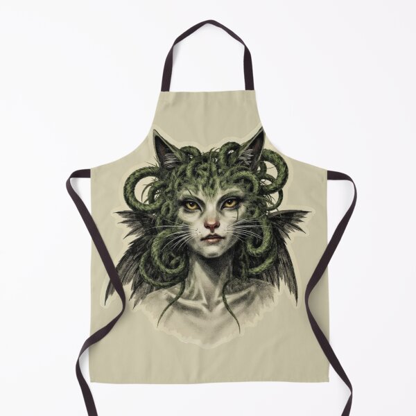 Item preview, Feline Fury: The Medusa Cat designed and sold by HecatesDelights.