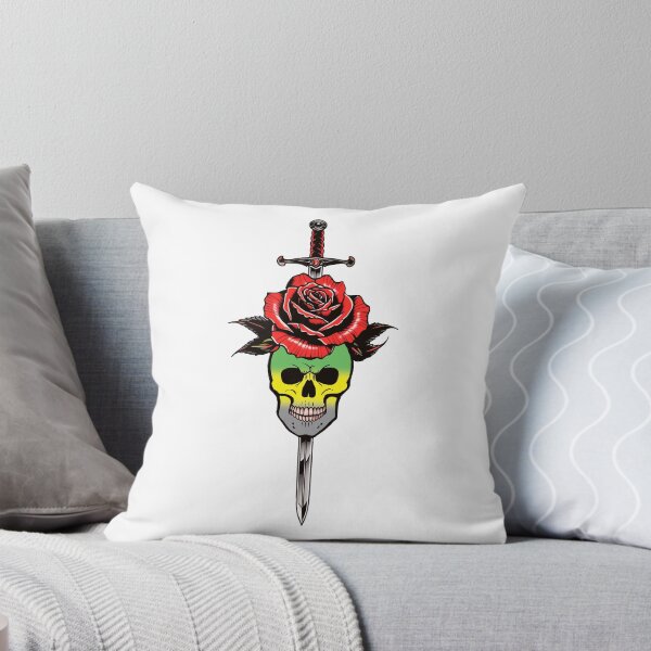 Item preview, Gothic Lithromantic Skull & Rose Dagger – Lithromantic Pride Flag Design designed and sold by Travelslightly.