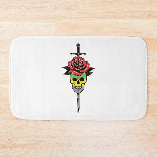 Item preview, Gothic Lithromantic Skull & Rose Dagger – Lithromantic Pride Flag Design designed and sold by Travelslightly.