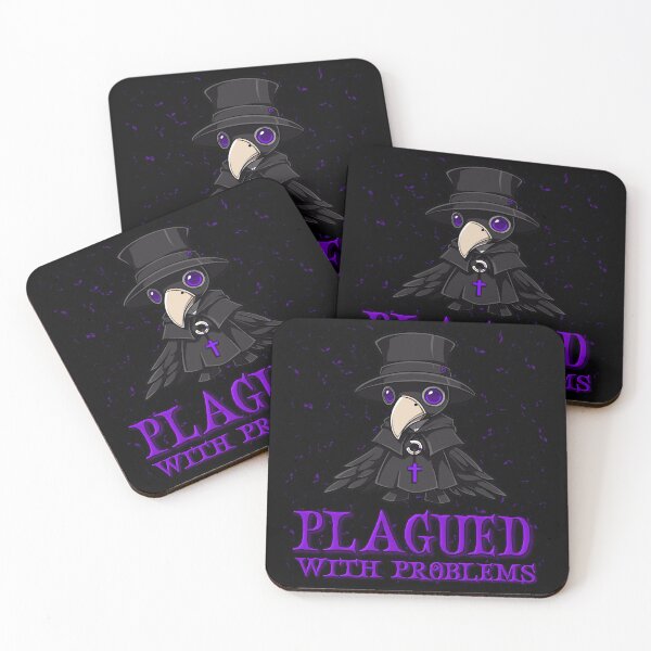 Item preview, Plagued With Problems - Purple designed and sold by ThisNThatCrafts.