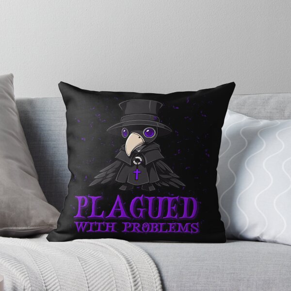 Item preview, Plagued With Problems - Purple designed and sold by ThisNThatCrafts.