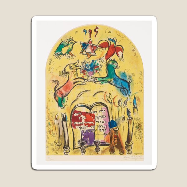 Vista previa del artículo con la obra «La tribu de Levi de Marc Chagall», diseñado y vendido por tshirtcutefunny.