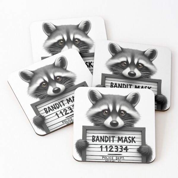 Item preview, Bandit Mask Raccoon designed and sold by VDprinting.