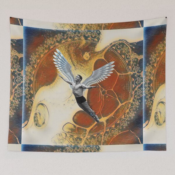 Item preview, The dream of flying designed and sold by MAlomarCollage.