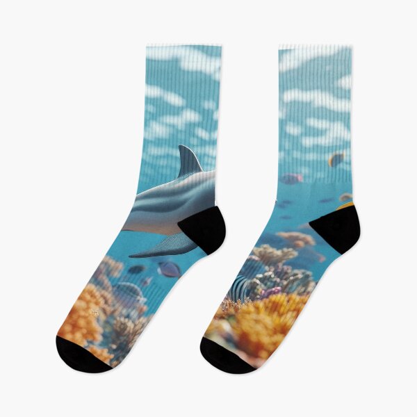 Item preview, Dolphin in a Coral Reef: A Spectacular Underwater Encounter designed and sold by emaga.