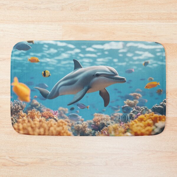 Item preview, Dolphin in a Coral Reef: A Spectacular Underwater Encounter designed and sold by emaga.