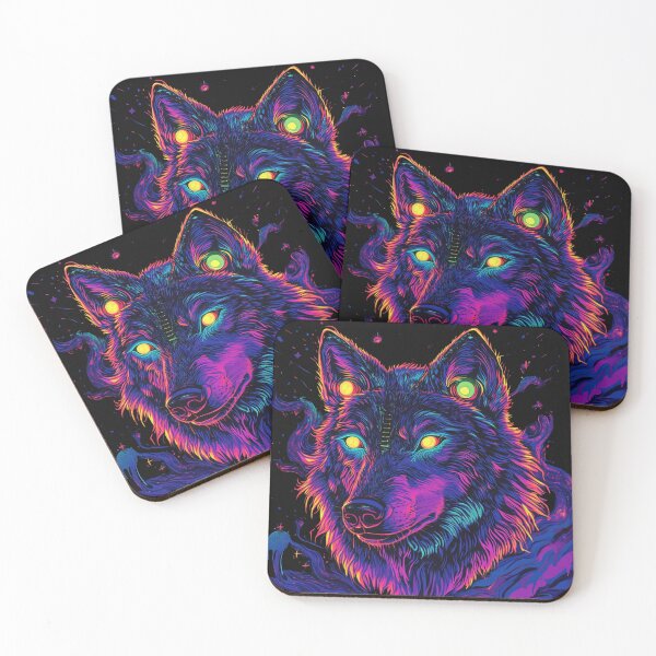 Item preview, Radioactive Wolf designed and sold by Mystic Wild Studio.