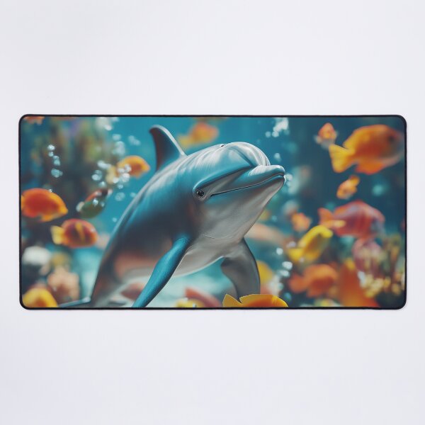 Item preview, Dolphin in a Coral Reef: A Spectacular Underwater Encounter designed and sold by emaga.