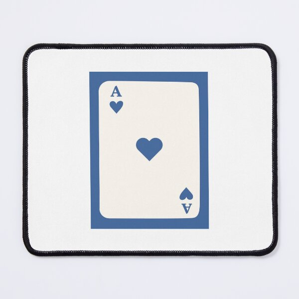 Item preview, Blue heart ace card designed and sold by nikkyds05.