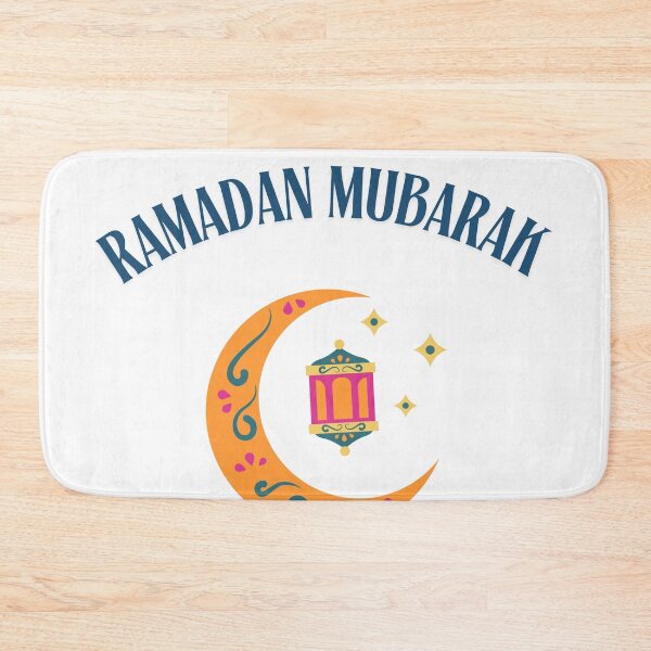 Item preview, Ramadan Mubarak – Crescent Moon & Lantern Festive Illustration designed and sold by World-Shop25.