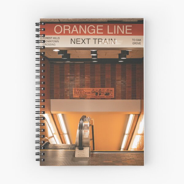 Item preview, MBTA Orange Line designed and sold by CPForgePhotos.