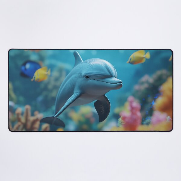 Item preview, Dolphin in a Coral Reef: A Spectacular Underwater Encounter designed and sold by emaga.