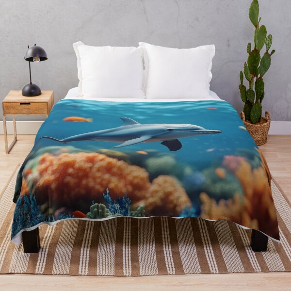 Item preview, Dolphin in a Coral Reef: A Spectacular Underwater Encounter designed and sold by emaga.