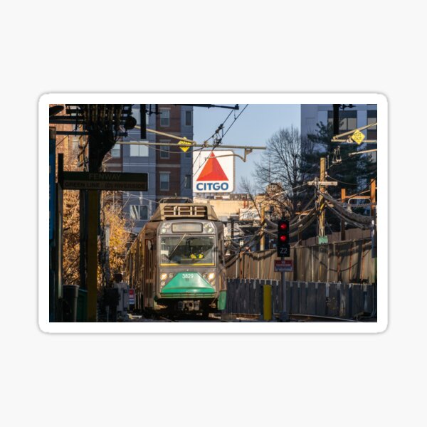 Artikel-Vorschau von MBTA und das CITGO-Zeichen, designt und verkauft von CPForgePhotos.