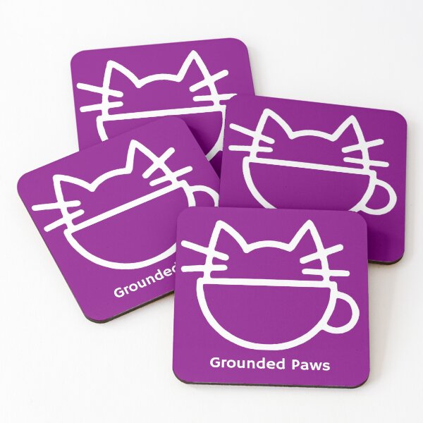 Item preview, Grounded Paws Cat Cafe - Wave the flag. designed and sold by GroundedPaws.