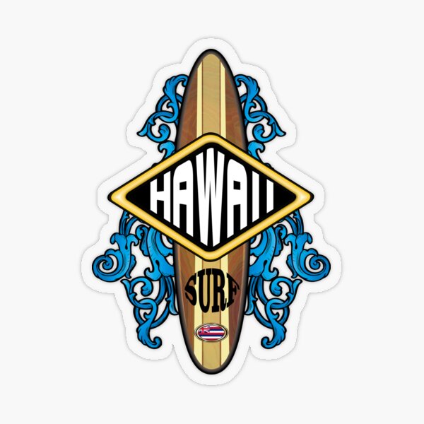 Artikel-Vorschau von Hawaii Surf Vintage Surfbrett, designt und verkauft von studioss76.
