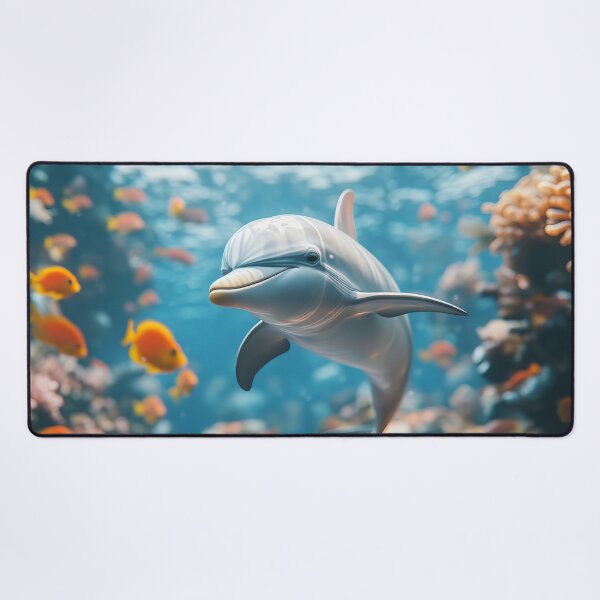 Item preview, Dolphin in a Coral Reef: A Spectacular Underwater Encounter designed and sold by emaga.