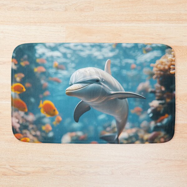 Item preview, Dolphin in a Coral Reef: A Spectacular Underwater Encounter designed and sold by emaga.