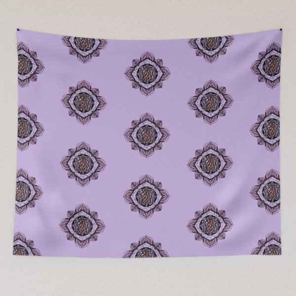 Item preview, Zen Flower Petal Art - Pink Bunny Mandala designed and sold by SpeakBoldly.