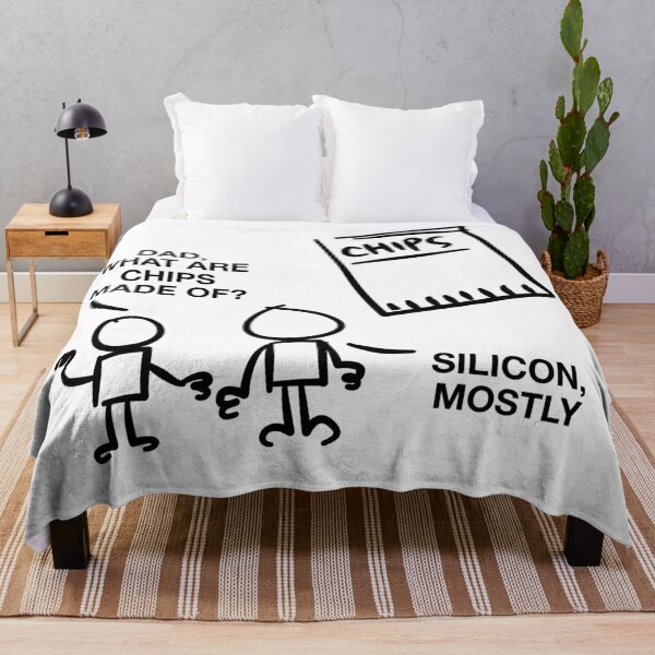 Item preview, Dad What are Chips Made Of? Silicon Mostly designed and sold by GetContented.