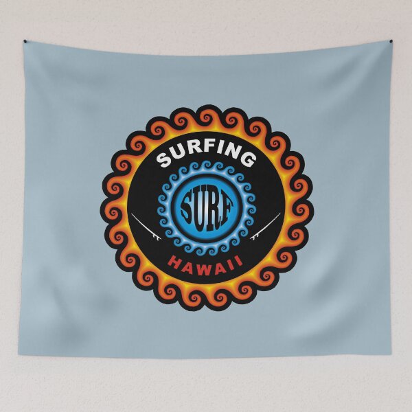 Item preview, Hawaii Surfing Surf vintage emblem designed and sold by studioss76.