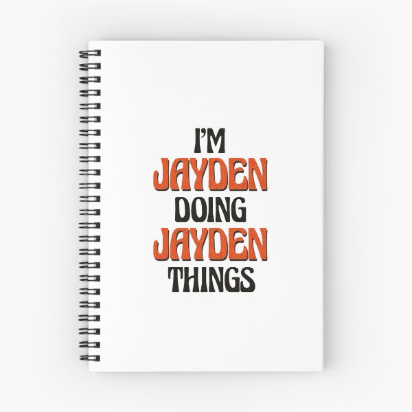 Item preview, I'm Jayden Doing Jayden Things designed and sold by Oussinc.