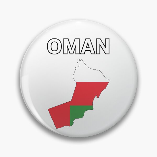 Item preview, Oman Flag Map Design designed and sold by atomstartup.