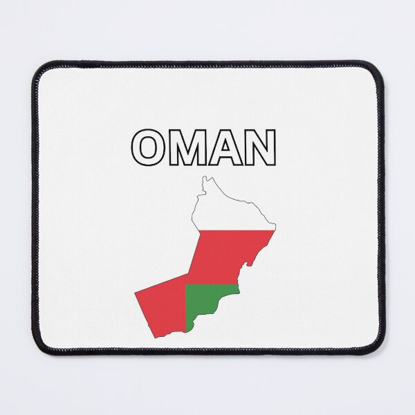 Item preview, Oman Flag Map Design designed and sold by atomstartup.