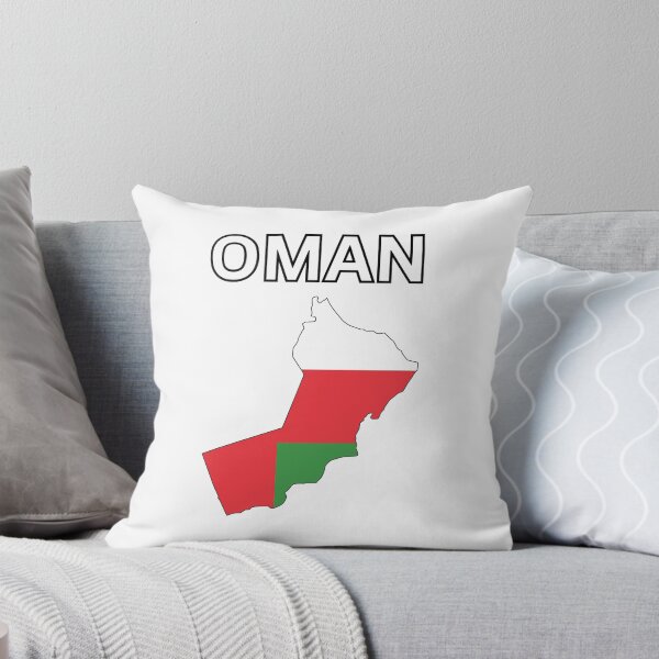 Artikelvorschau, Oman Flagge Kartendesign entworfen und verkauft von atomstartup.