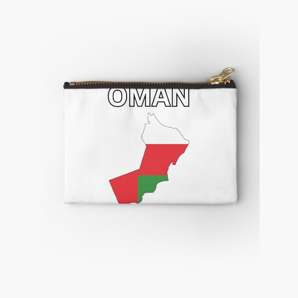 Item preview, Oman Flag Map Design designed and sold by atomstartup.