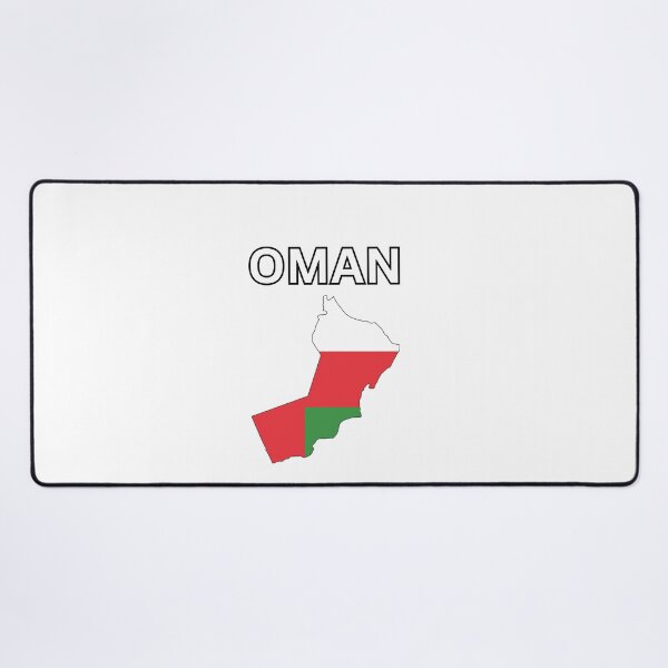 Item preview, Oman Flag Map Design designed and sold by atomstartup.
