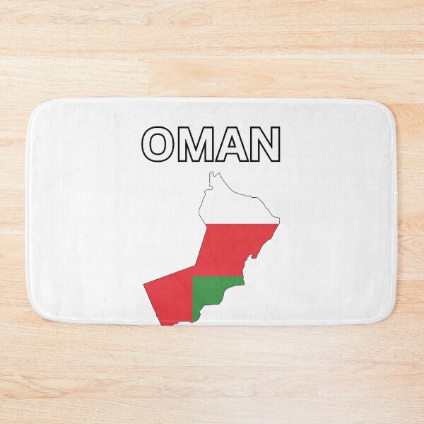 Item preview, Oman Flag Map Design designed and sold by atomstartup.