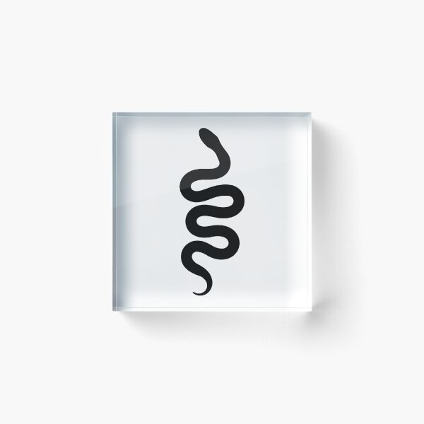 Item preview, Snake Silhouette Coiled Reptile designed and sold by theartfulaspie.