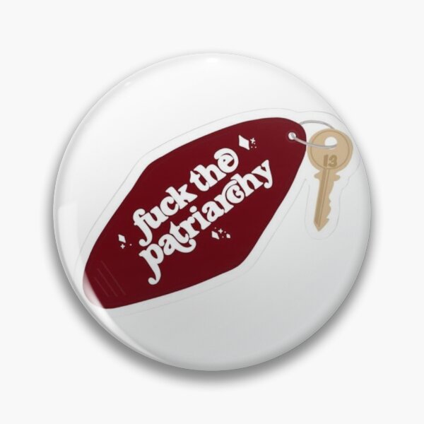 Item preview, F#ck the patriarchy keychain art designed and sold by nikkyds05.