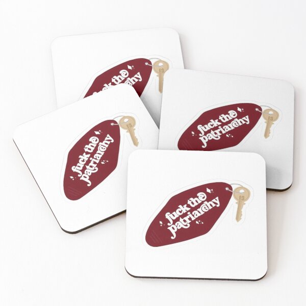 Item preview, F#ck the patriarchy keychain art designed and sold by nikkyds05.