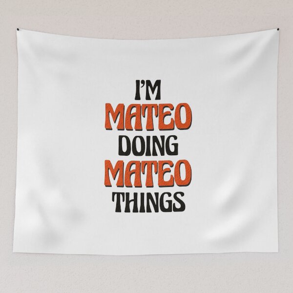 Item preview, Soy Mateo Haciendo Cosas de Mateo designed and sold by Oussinc.