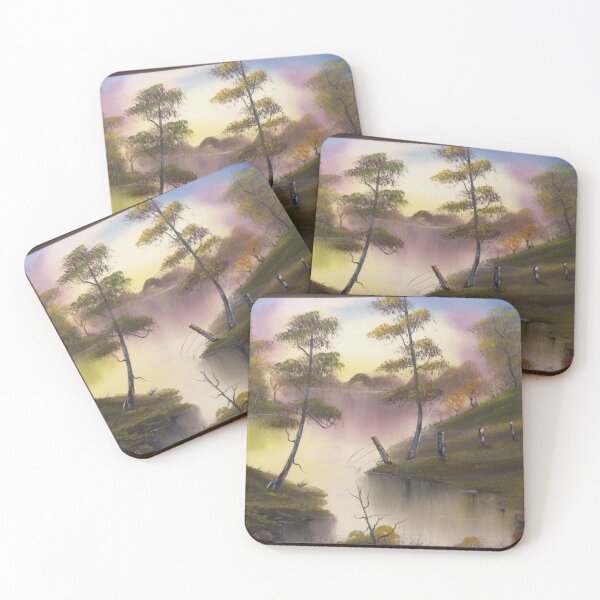 Item preview, A fence leads to the lake designed and sold by Kevin Nunn's art store.