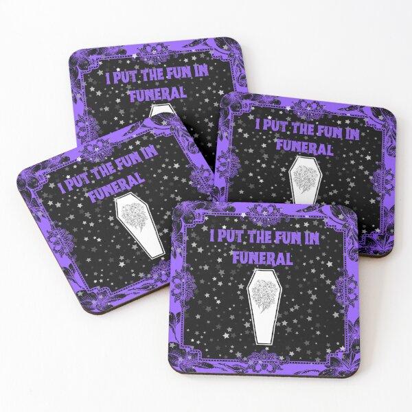 Item preview, I PUT THE FUN IN FUNERAL designed and sold by AboveUndrground.