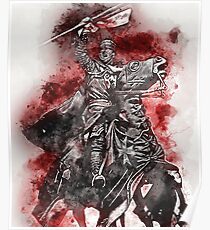 Ancient Templar Knight Poster