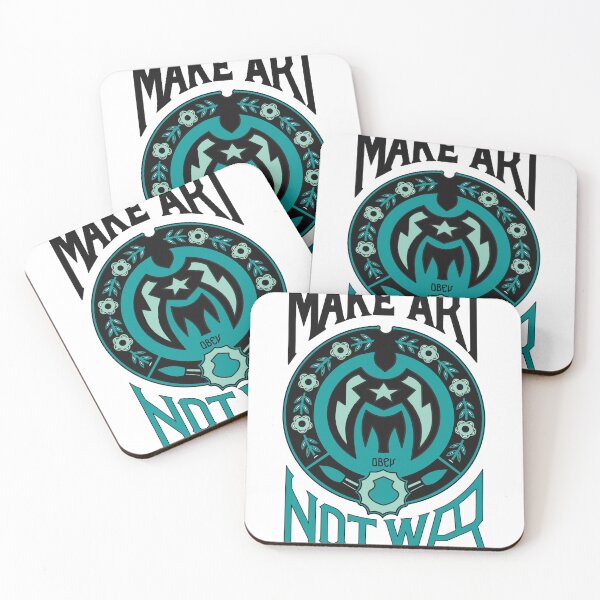 Item preview, Make Art Not War New Design Style  designed and sold by Maroaly.