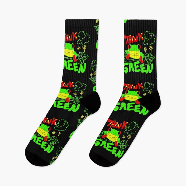 Item preview, Think Green: The Frog’s Philosophy designed and sold by AngelEstilo.
