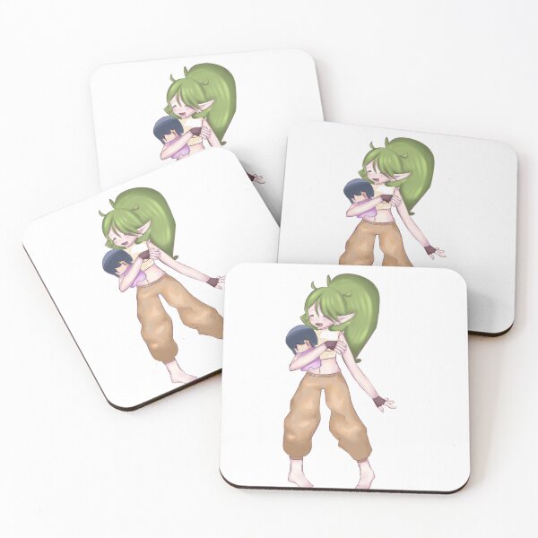 Item preview, Alien Girl with Plushie designed and sold by KunkyTheRoid.