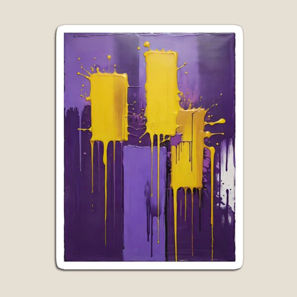 Item preview, 4638 vibrant dynamic expressive abstraction drip contrast designed and sold by j5rson.