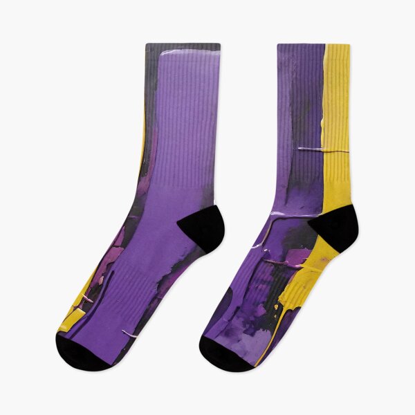 Item preview, 4639 abstract vibrant dynamic yellow purple designed and sold by j5rson.