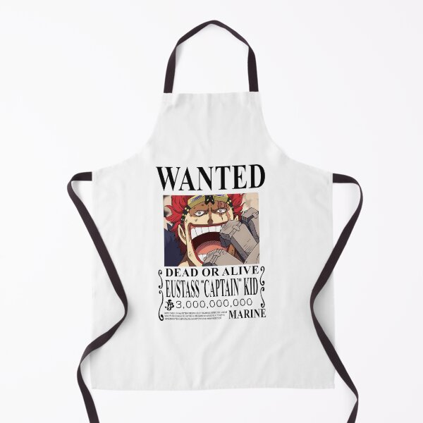 Item preview, eustass kid wanted poster black text designed and sold by reandreuwalleno.