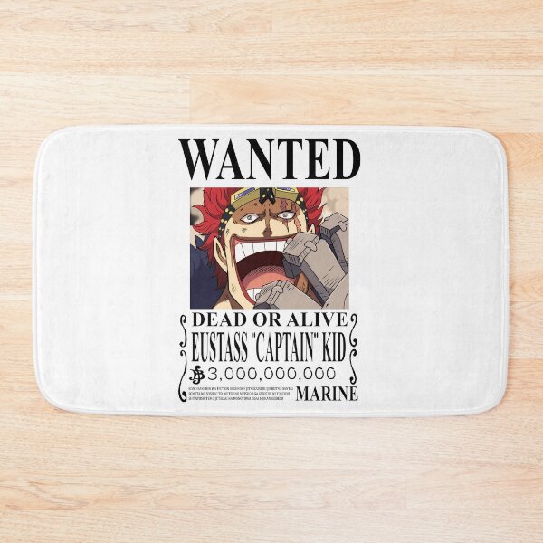 Item preview, eustass kid wanted poster black text designed and sold by reandreuwalleno.
